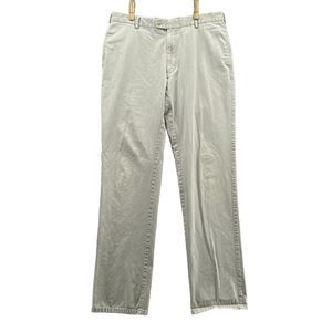 Peter Millar Pants Adult Size 36 Khaki Chino Golf Slim Stretch Cotton Jeans Mens